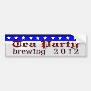 Tea Party Brauerei Autoaufkleber