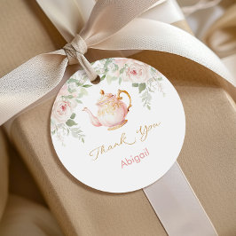 Tea-Party-Brautparty Geschenkanhänger