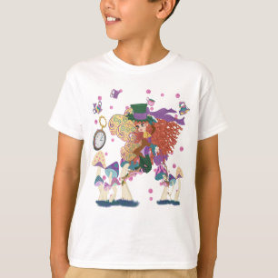 Tea Party Fairy, Vintag Watch und Pilze T-Shirt