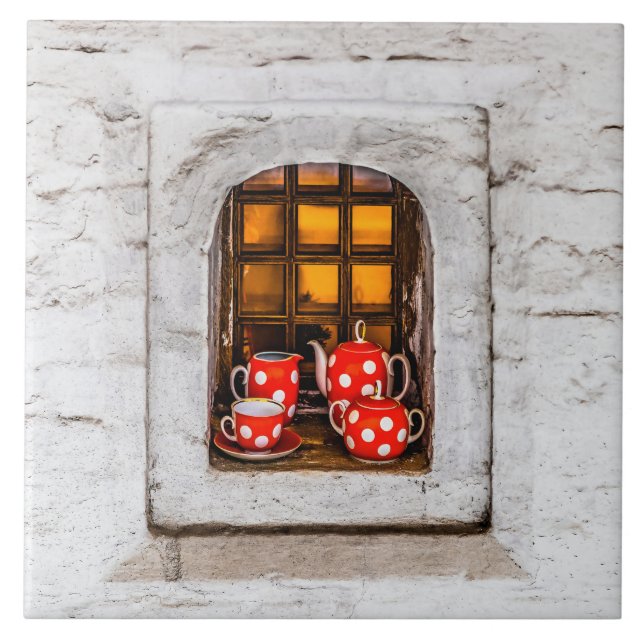 Tea-Party Fliese (Vorderseite)