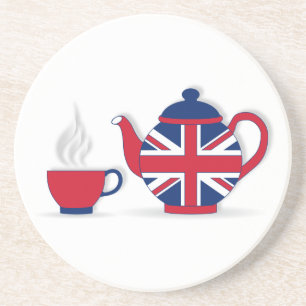 Tea-Party Getränkeuntersetzer