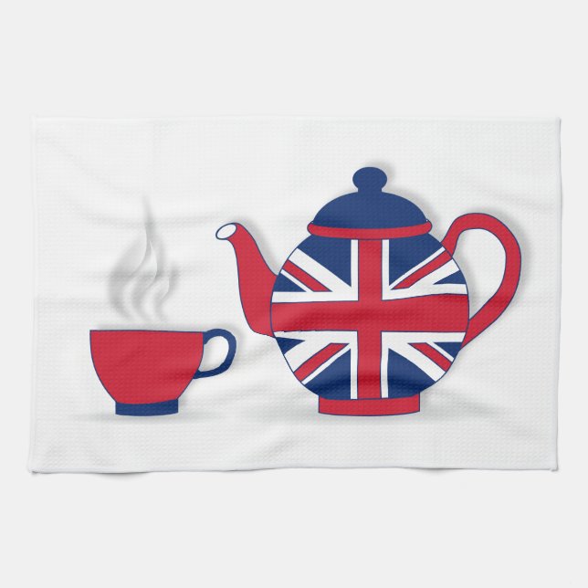 Tea-Party Küchentuch (Horizontal)