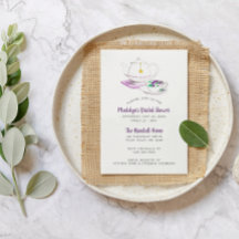 Tea Party Lavender Gingham Party