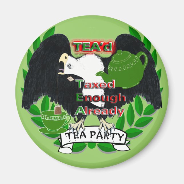 TEA-Party Magnet (Vorne)