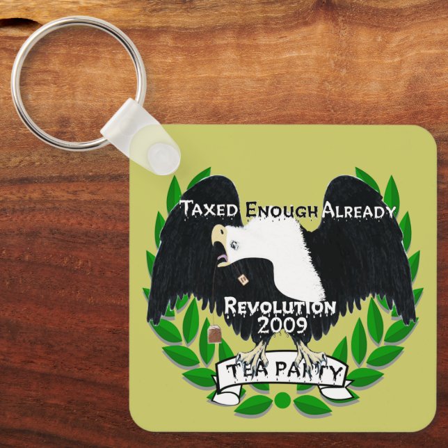 TEA-Party Schlüsselanhänger (Vorderseite)