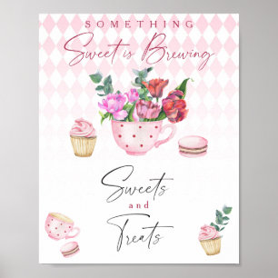 Tea Party - Süßigkeiten und Leckerereien Baby Show Poster