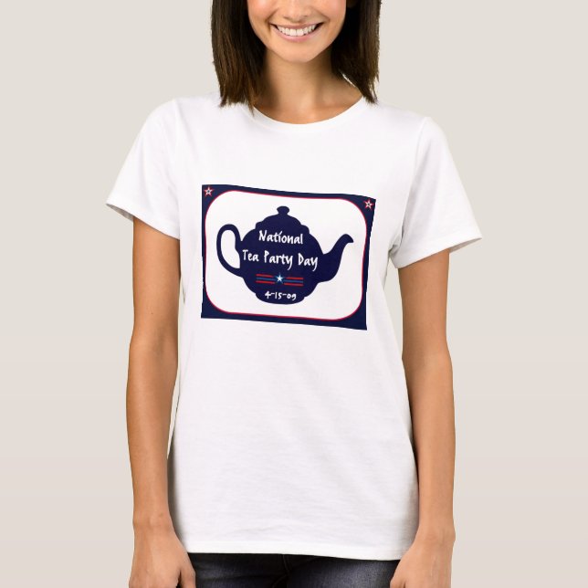 Tea Party T-shirt commercial (Devant)