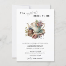 Tea Party | Tee Bridal Shower
