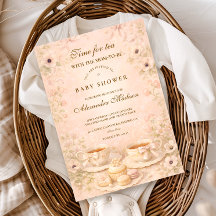 Tea Party With Mom-to-Be Baby Shower