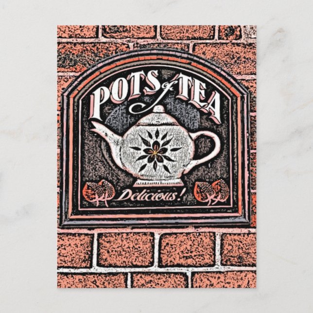 TEA POSTKARTE (Vorderseite)