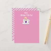 Tea Puns and Quotes Tea Gastgeschenk