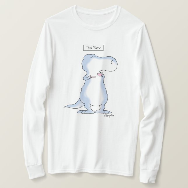 TEA REX Dinosaurier von Boynton T-Shirt (Design vorne)
