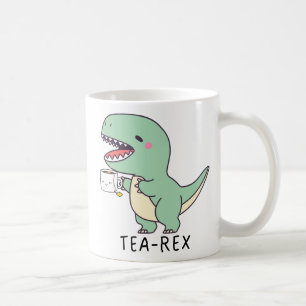 Tea Rex Lustiger Tyrannosaurus T-Rex Fan Kawaii  Kaffeetasse