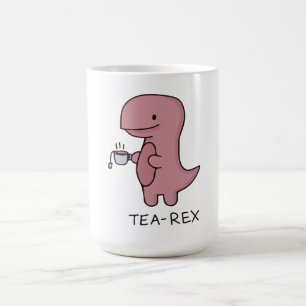 Tea-Rex, Niedlicher Dinosaurier, Funny Lover Dino Kaffeetasse