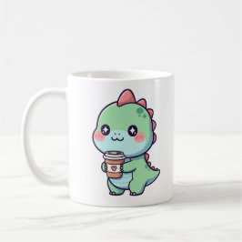 Tea-Rex - Niedlicher Dinosaurier mit Kaffee Kaffeetasse