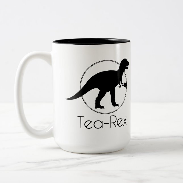 Tea Rex Zweifarbige Tasse (Links)