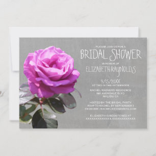 Tea Rose Bridal Dusche Einladungen