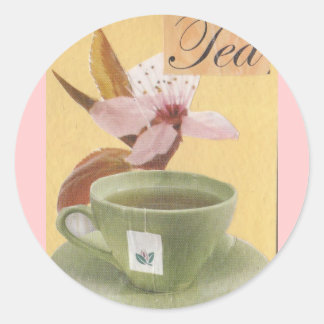Tea Runder Aufkleber