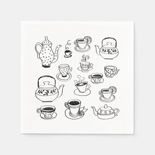 Tea Serviette (Vorderseite)