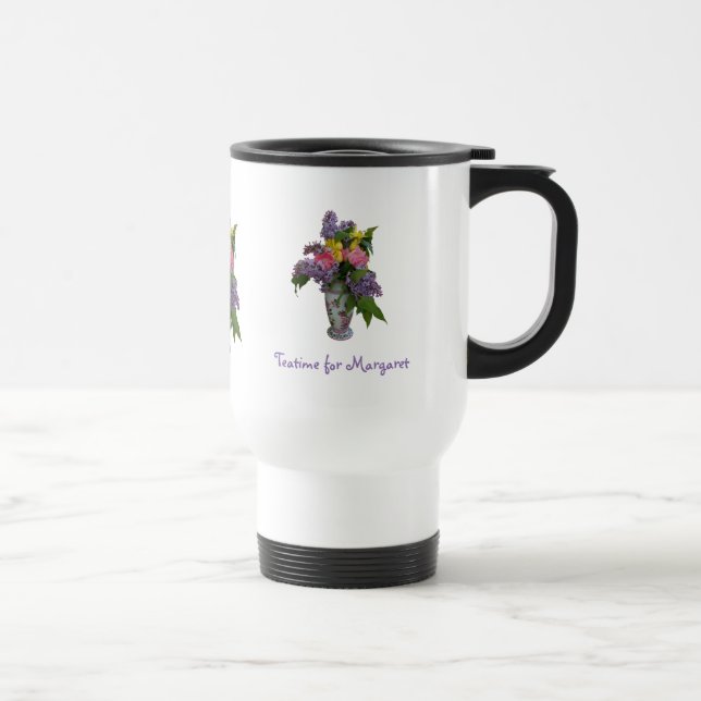 Tea-Tasse zum Anpassen oder Personalisieren Reisebecher (Rechts)