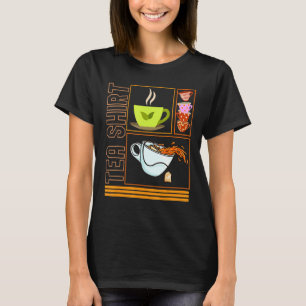 Tea Tea Cups Teatro Party Idee T-Shirt