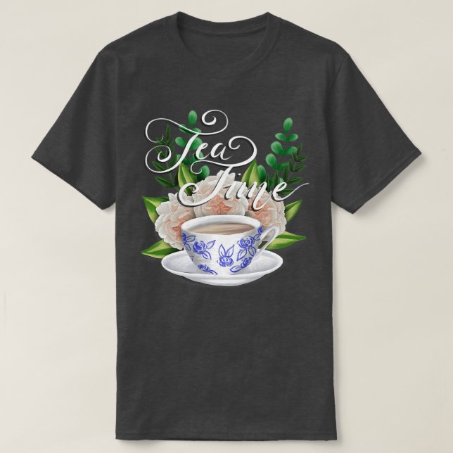 Tea Time 19 T-Shirt (Design vorne)