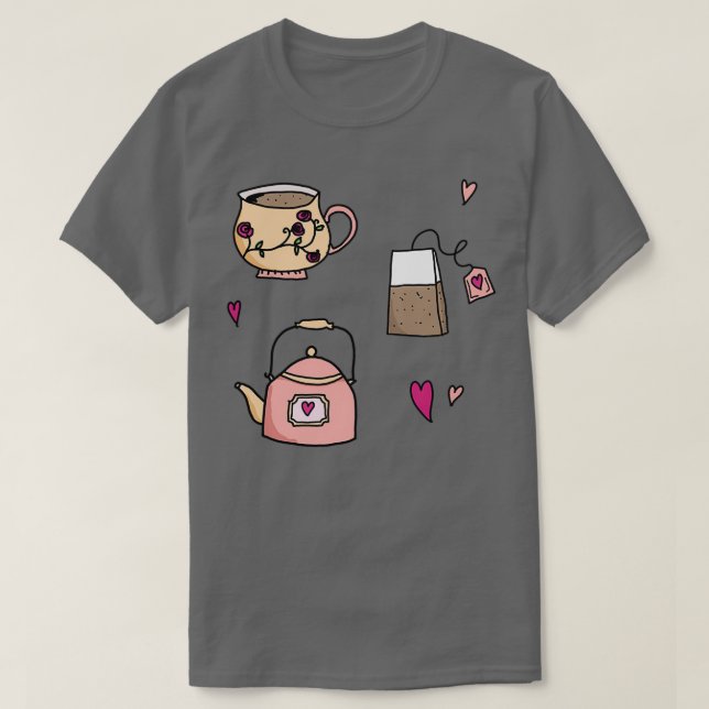 Tea time 6 T-Shirt (Design vorne)
