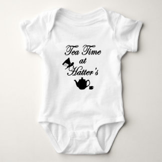 Tea Time at Hatter Baby Strampler