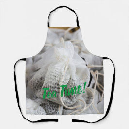 Tea Time Bag für Teeliebhaber Schürze