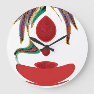 Tea Time die ganze Zeit Große Wanduhr