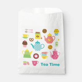 Tea Time Favor Bags Geschenktütchen
