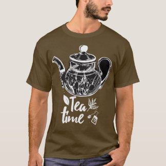 Tea Time Gerahmt Ihren Teecup T-Shirt