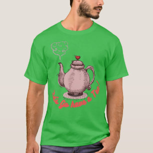 Tea Time Gerahmt Letx27's Go haben Tee