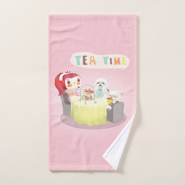 Tea Time Handtuch (Handtuch)