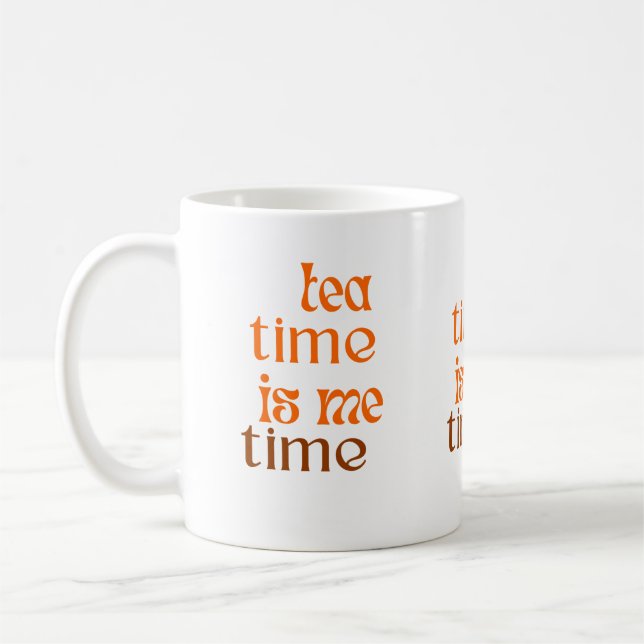 Tea time is me time kaffeetasse (Links)