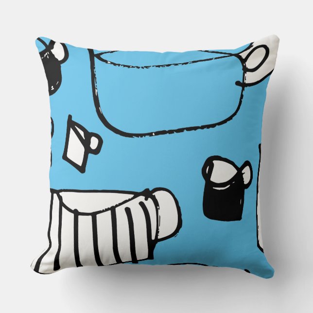 Tea Time Kissen (Vorderseite)