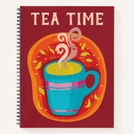 Tea Time Notebook Notizbuch