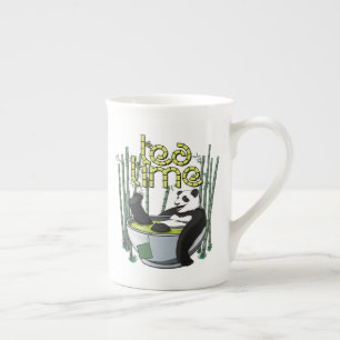 Tea Time Panda Prozellantasse