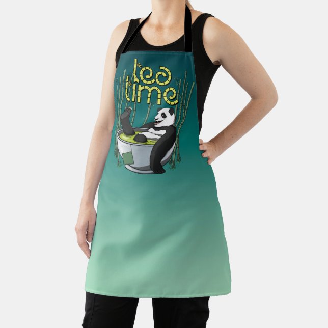 Tea Time Panda Schürze (InSitu)