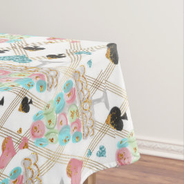 Tea Time Pattern Tischdecke