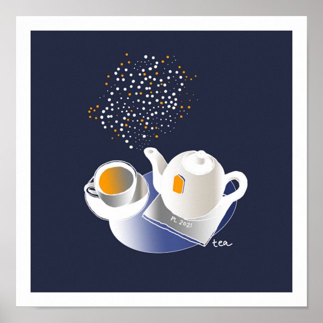 Tea Time Poster (Vorne)
