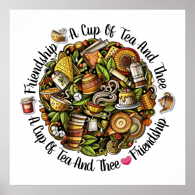 Tea Time Poster (Vorne)