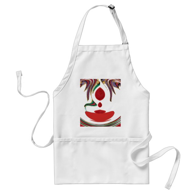 Tea Time Roter Tee.png Schürze (Vorne)