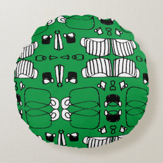 Tea Time Rundes Kissen