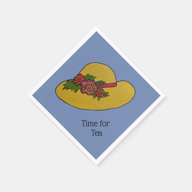 Tea Time Serviette (Ecke)