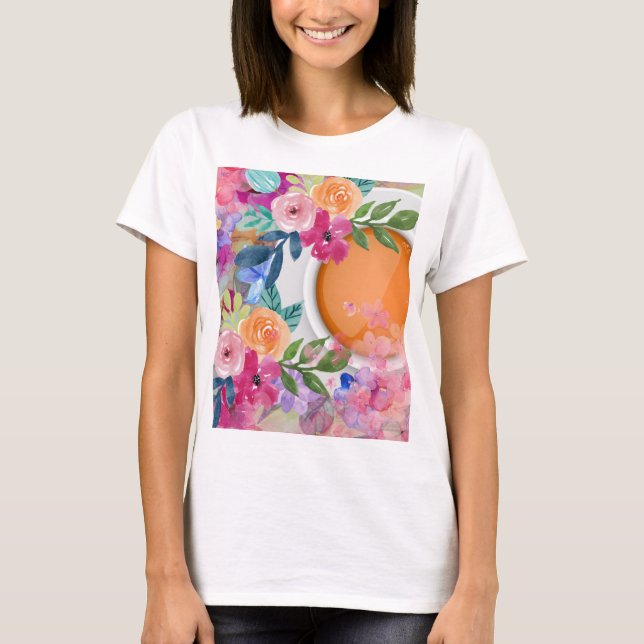 Tea Time T-Shirt (Vorderseite)