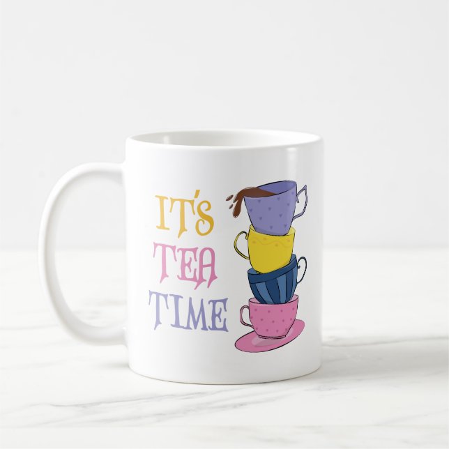 Tea Time - Tea Lover Kaffeetasse (Links)