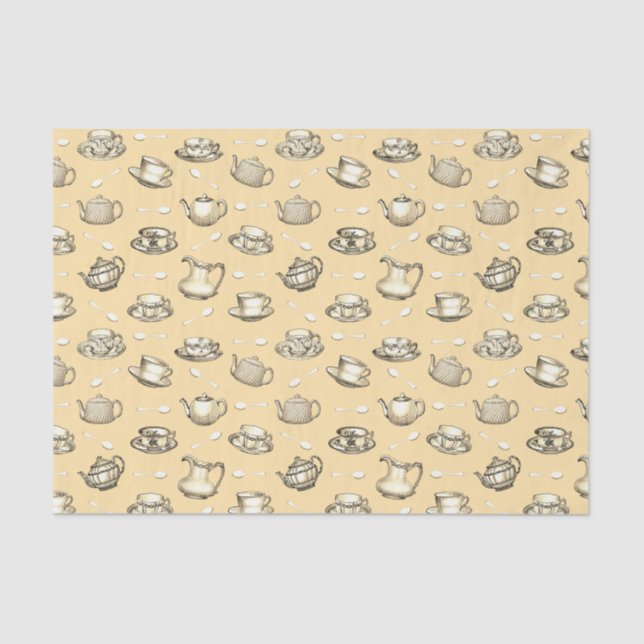Tea Time Tissue Seidenpapier (Vorderseite)