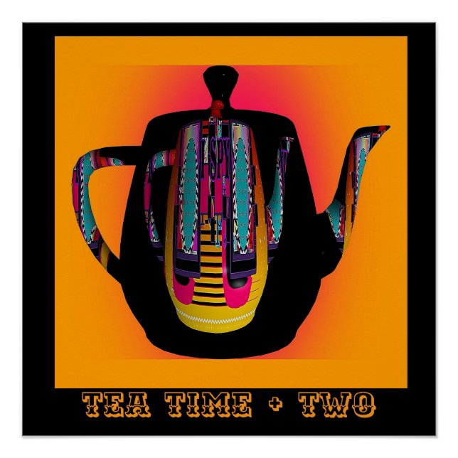 Tea Time + Two Poster (Vorderseite)