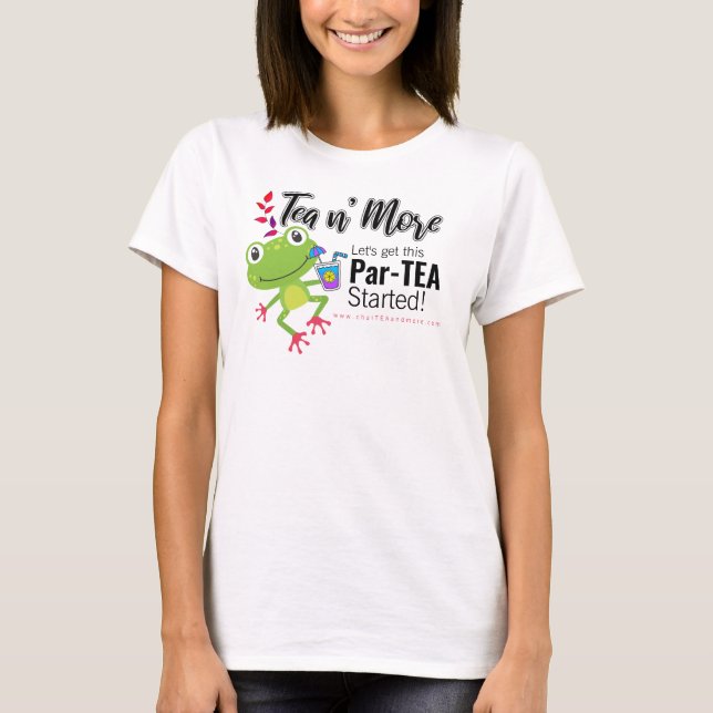 Tea Toad Business T-Shirt (Vorderseite)